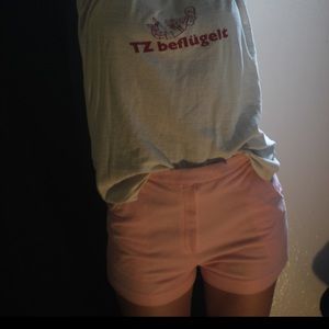 Vintage Givenchy pink shorts